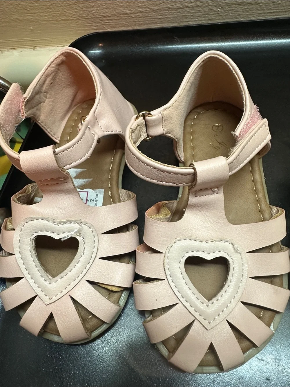 cupcakes & cashmere Pink and White Girls Sandal Trio - Floral and Stud Details
